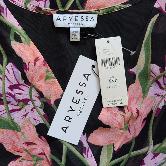 NWT Anthropologie Aryessa Long Sleeve Dress Size XSP - Picture 9 of 11